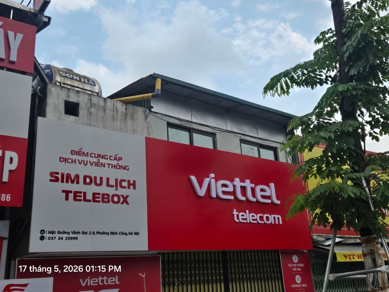 Cửa hàng Viettel TELEBOX — Hà Nội · Định Công